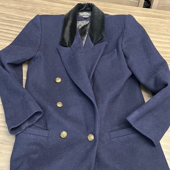 BRAETAN VINTAGE WOOL PEACOAT 6 - Picture 11 of 16